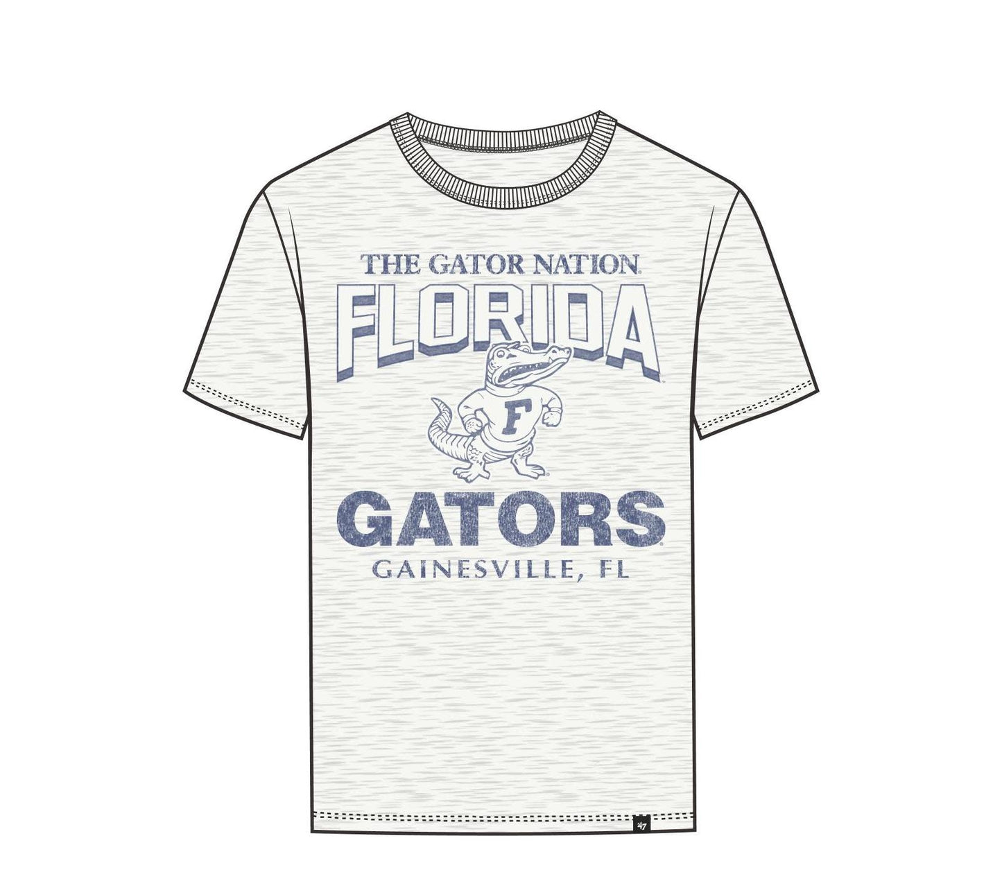 NCAA Florida Gators '47 Brand Head On Scrum Sandstone Tee