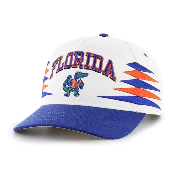 NCAA Florida Gators '47 Brand Diamond Cut Hitch White Hat