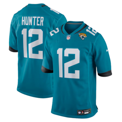 NFL Jacksonville Jaguars Travis Hunter Nike Teal 2025 Game Jersey Youth - officially licensed fan gear