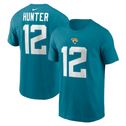 PRE-ORDER NFL Jacksonville Jaguars Travis Hunter Nike Teal 2025 Game Youth Jersey T-Shirt - officially licensed fan gear