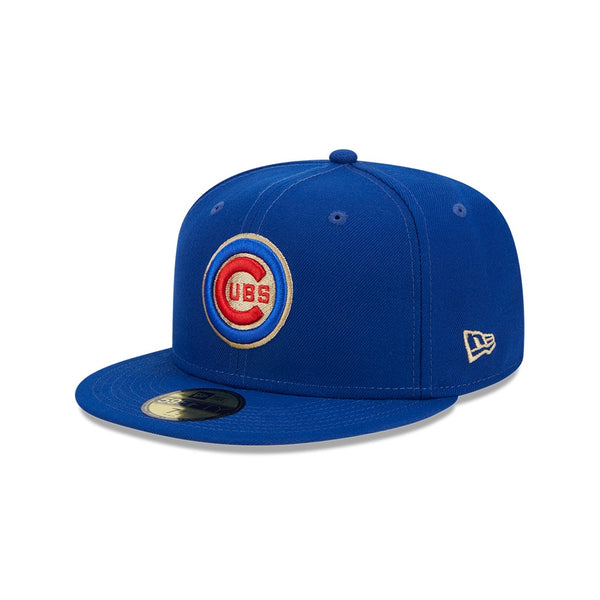 Chicago Cubs New Era  Laurel Side Patch 59Fifty Fitted Hat