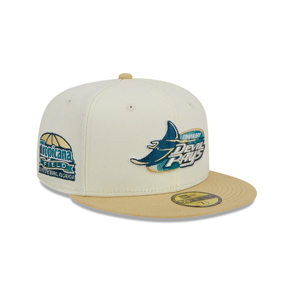 MLB Tampa Bay Rays  City Icon 59FIFTY Fitted Hat - White