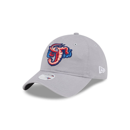 MiLB Jumbo Shrimp Women's 9Twenty Adjustable Grey Hat