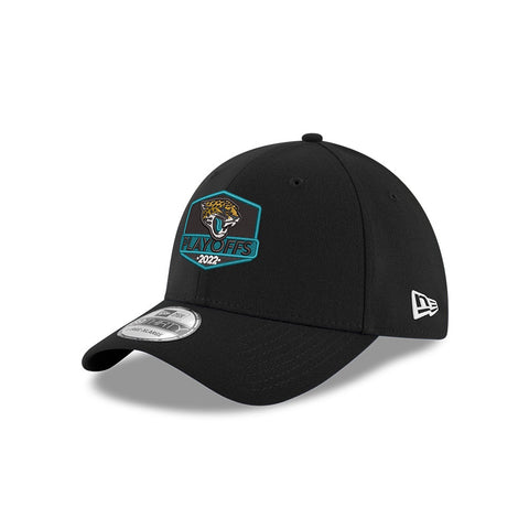 NFL Jacksonville Jaguars PLAYOFF Shield 39THIRTY Black Hat