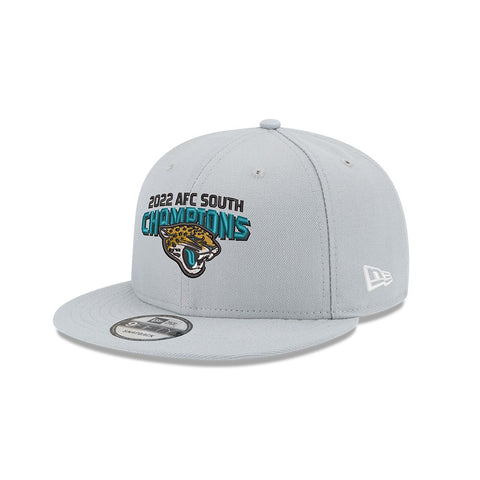 NFL Jacksonville Jaguars 2022 AFC South Division Champions 9FIFTY Gray Hat