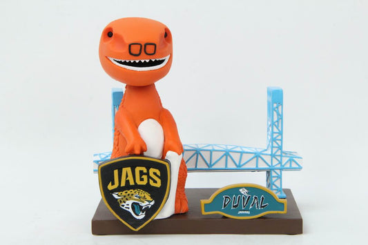 Jacksonville Jaguars REX The Beach Blvd Dinosaur Bobble Head