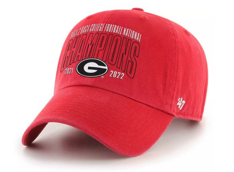 NCAA Georgia National Champions 2022 47' Adjustable Hat