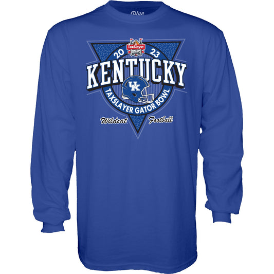 NCAA Kentucky Wildcats 2023 Gator Bowl Long Sleeve