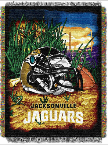 Jacksonville Jaguars Woven Tapestry Throw