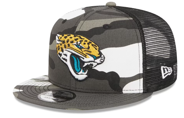 Jacksonville Jaguars New Era Urban Camo 9Fifity Trucker Snapback Hat