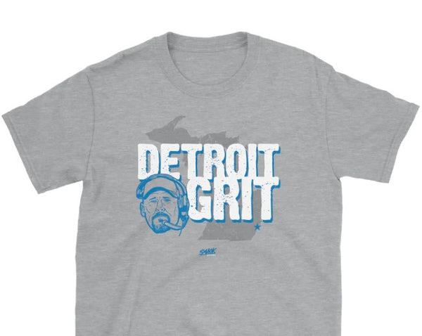 NFL Detroit Lions Grit Grey Tshirt