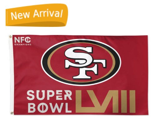 NFC CHAMPIONS SAN FRANCISCO 49ERS FLAG - DELUXE 3' X 5'