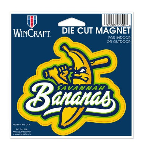 Savannah Bananas Die Cut Magnet 4.5" x 6"