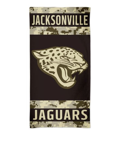 NFL Jacksonville Jaguars Military Spectra Beach Towel 30" x 60"