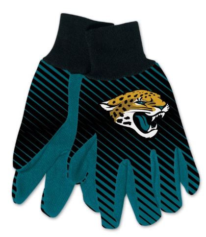 JACKSONVILLE JAGUARS ADULT TWO TONE GLOVES