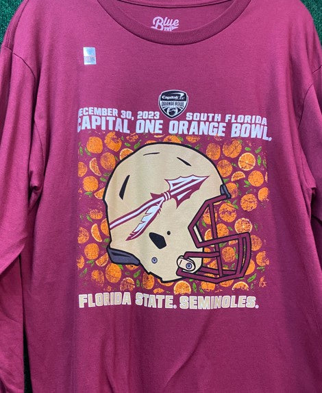 NCAA Florida State 2023 Orange Bowl Long Sleeve Tee